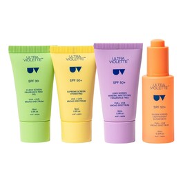 Collection de Mini Crèmes Solaires - Coffret soin visage solaire