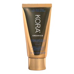 Turmeric Brightening & Exfoliating Mask 2-in-1 - Masque exfoliant visage, KORA ORGANICS
