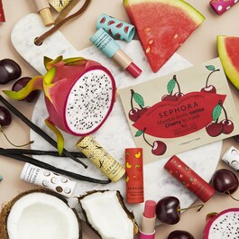 Masque lèvres cerise - Masque hydratant pour les lèvres