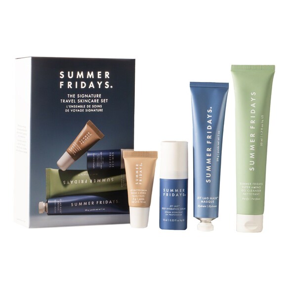 Le coffret de soins de voyage exclusif - hydrate + apaise, SUMMER FRIDAYS