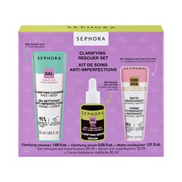 Kit De Soins Anti-Imperfections - Mini gel + mini sérum + mini hydratant