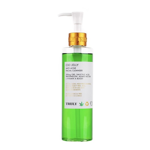 Cbd Jelly - Nettoyant visage anti-imperfections au Cannabidiol, TRULY