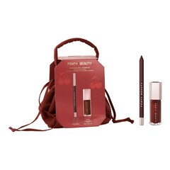 Chocolate Cherriez - Coffret de 2 Essentiels pour les Lèvres + Pochette, FENTY BEAUTY