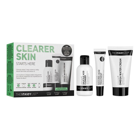 Clearer Skin Starts Here - Coffret Soin Anti-Imperfection, THE INKEY LIST