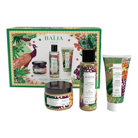 jardin allanca - coffret pour le corps cassis jasmin