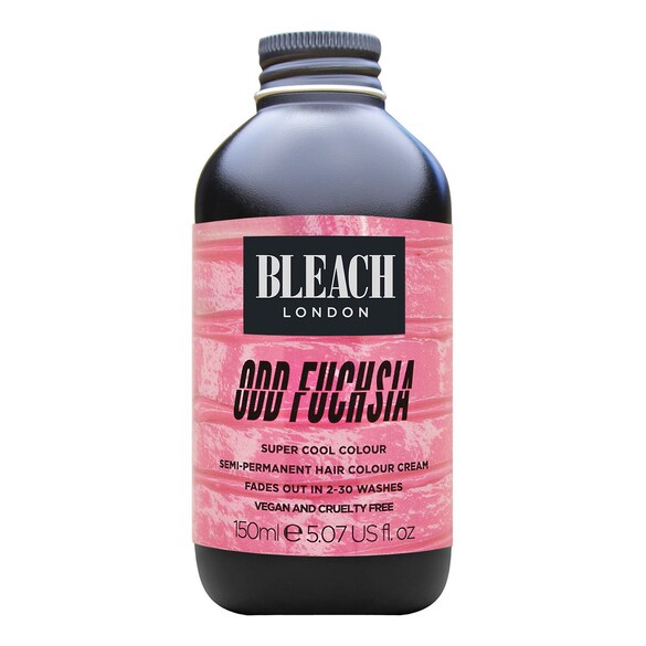 Odd Fuchsia Super Cool Colour - Crème colorante rose moyen, BLEACH LONDON