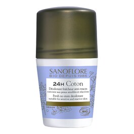 Pureté de lin - Déodorant vegan anti-traces efficacité longue durée certifié bio