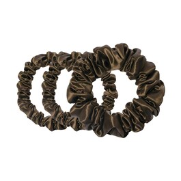 Back to basics - Chouchous Pure Soie Pour cheveux Châtain Foncé