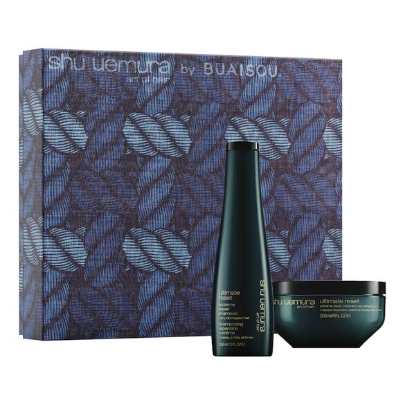 Ultimate Reset - Coffret routine shampoing et masque pour cheveux très abîmés