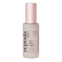 The Day Light – Crème hydratante sans huiles à l'eau de rose et niacinamide