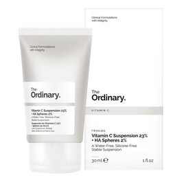 Suspension de Vitamine C 23% + Sphères de HA 2% - Sérum anti-âge