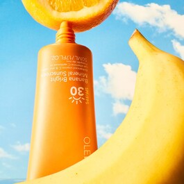 Banana Bright Mineral Sunscreen SPF 30 - Crème Solaire Vitamine C + Niacinamide