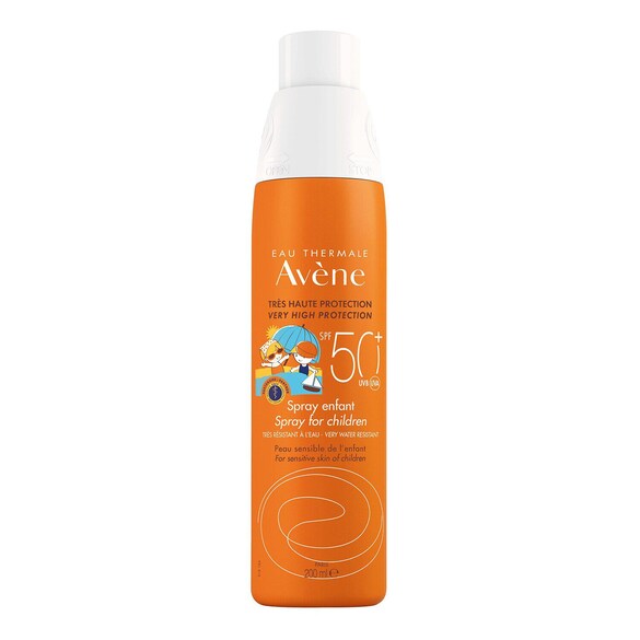 Spray enfant SPF 50+ - Spray solaire très haute protection, AVENE