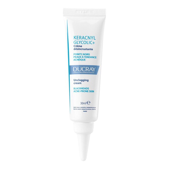 Keracnyl Glycolic+ - Crème Désincrustante, DUCRAY