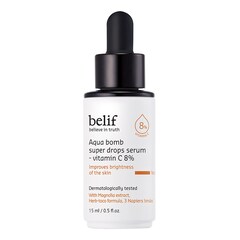Sérum Aqua Bomb Super Drops - Sérum à la Vitamin C 8%, BELIF