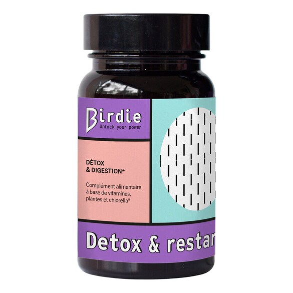 Detox & Restart Gélules - Complément alimentaire Bien-être, BIRDIE