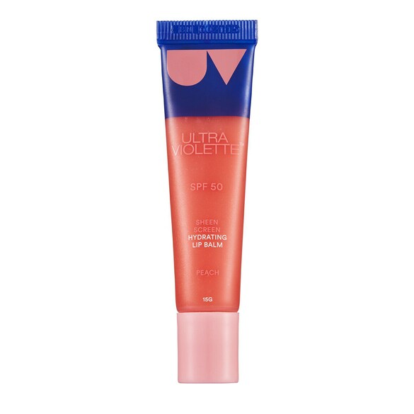 Sheen Screen lip Balm SPF50 Peach - Baume à lèvres hydratant protection solaire, ULTRA VIOLETTE