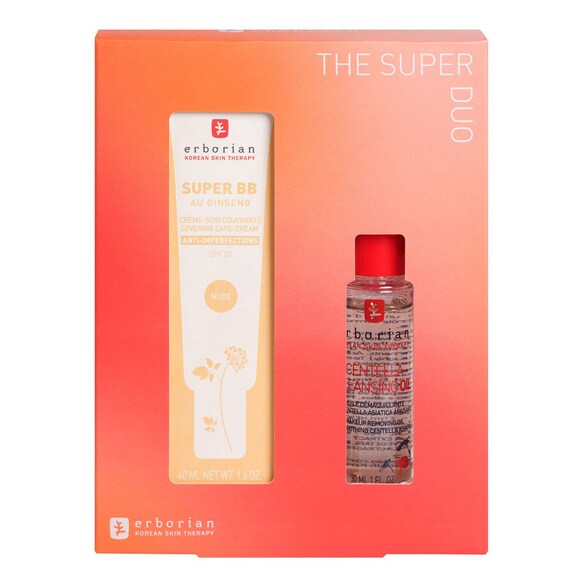 The Super Duo - Coffret Visage Peau Sublimée, ERBORIAN