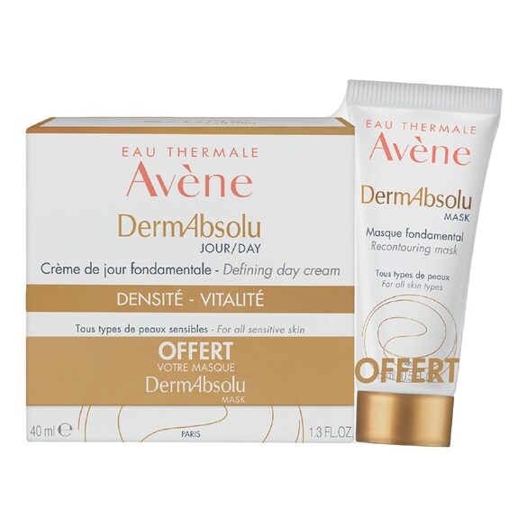 DermAbsolu Duo - Crème de jour et Masque, AVENE