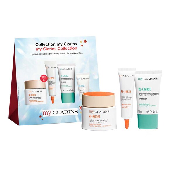 Coffret my CLARINS - Crème hydratante jour et nuit & contour des yeux, CLARINS
