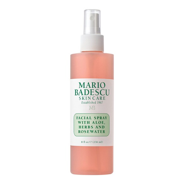 Spray visage à l'aloe vera, aux plantes aromatiques et à l'eau de rose, MARIO BADESCU