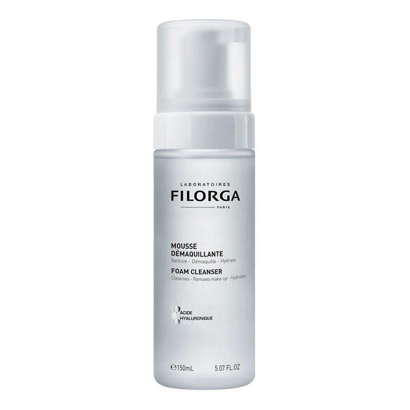 Mousse nettoyante - Nettoyant démaquillant moussant visage anti âge, FILORGA