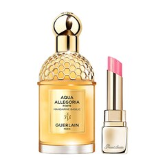 Duo Mandarine Basilic Forte Eau de Parfum  & Baume à Lèvre Kiss Kiss Bee Glow, GUERLAIN
