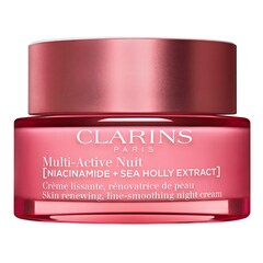 Multi-Active Nuit - Crème lissante, rénovatrice de peau, peaux sèches, CLARINS