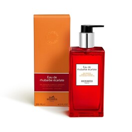 Eau de rhubarbe écarlate Gel douche corps et chev Flac 200ml