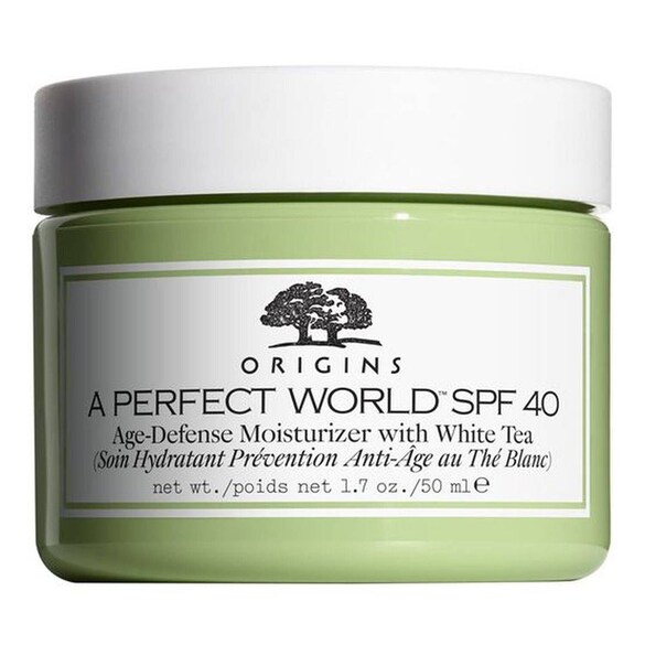 A Perfect World SPF 40 - Soin Hydratant Prévention Anti-Âge au Thé Blanc, ORIGINS
