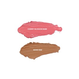Pink Blush & Nude Bronze - Mini duo de stick crème