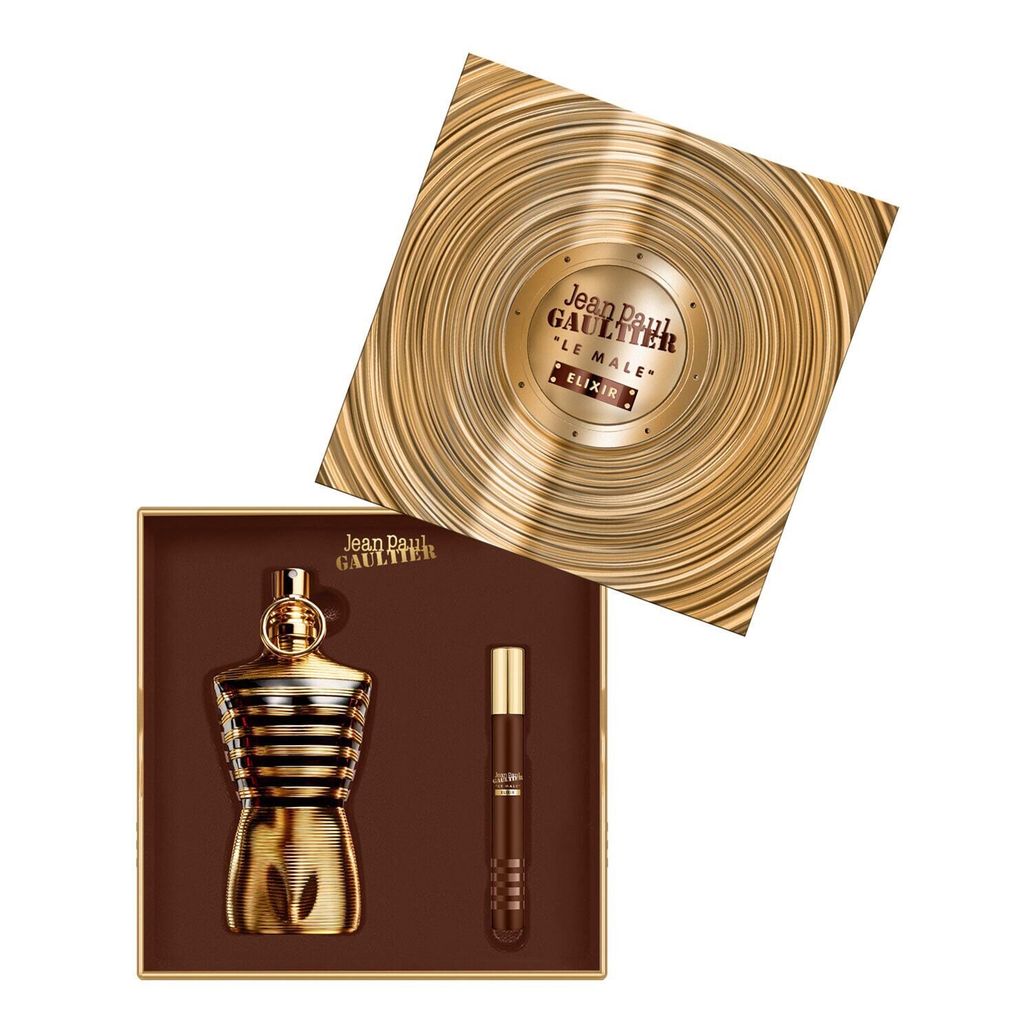 Le Male Elixir Coffret Eau de Parfum and Format Voyage de JEAN