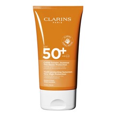Crème Solaire Jeunesse Très Haute Protection SPF 50+ - Soin Corps UVB/UVA 50+, CLARINS