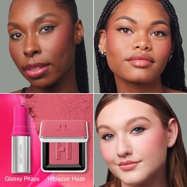 Color Fuse Innovation Glassy Balm + Powder Blush Duo – Blush poudre et crème
