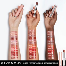Rose Perfecto Shine Serum Lipstick - Rouge à lèvres brillant et soin