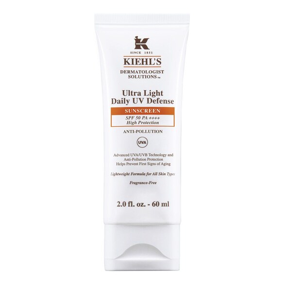 Ultra Light Daily UV Defense - Fluide solaire visage quotidien SPF 50 PA++++, KIEHL'S SINCE 1851