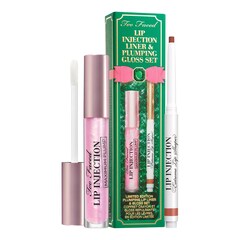 Lip Injection Liner & Plumping Gloss -  Coffret maquillage, TOO FACED