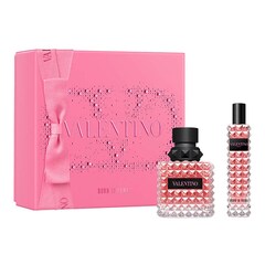 Born In Roma Donna - Coffret cadeau noël eau de parfum florale ambrée boisée, VALENTINO