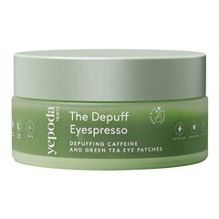 The Depuff Eyespresso – Patchs décongestionnants à la caféine et au thé vert, YEPODA