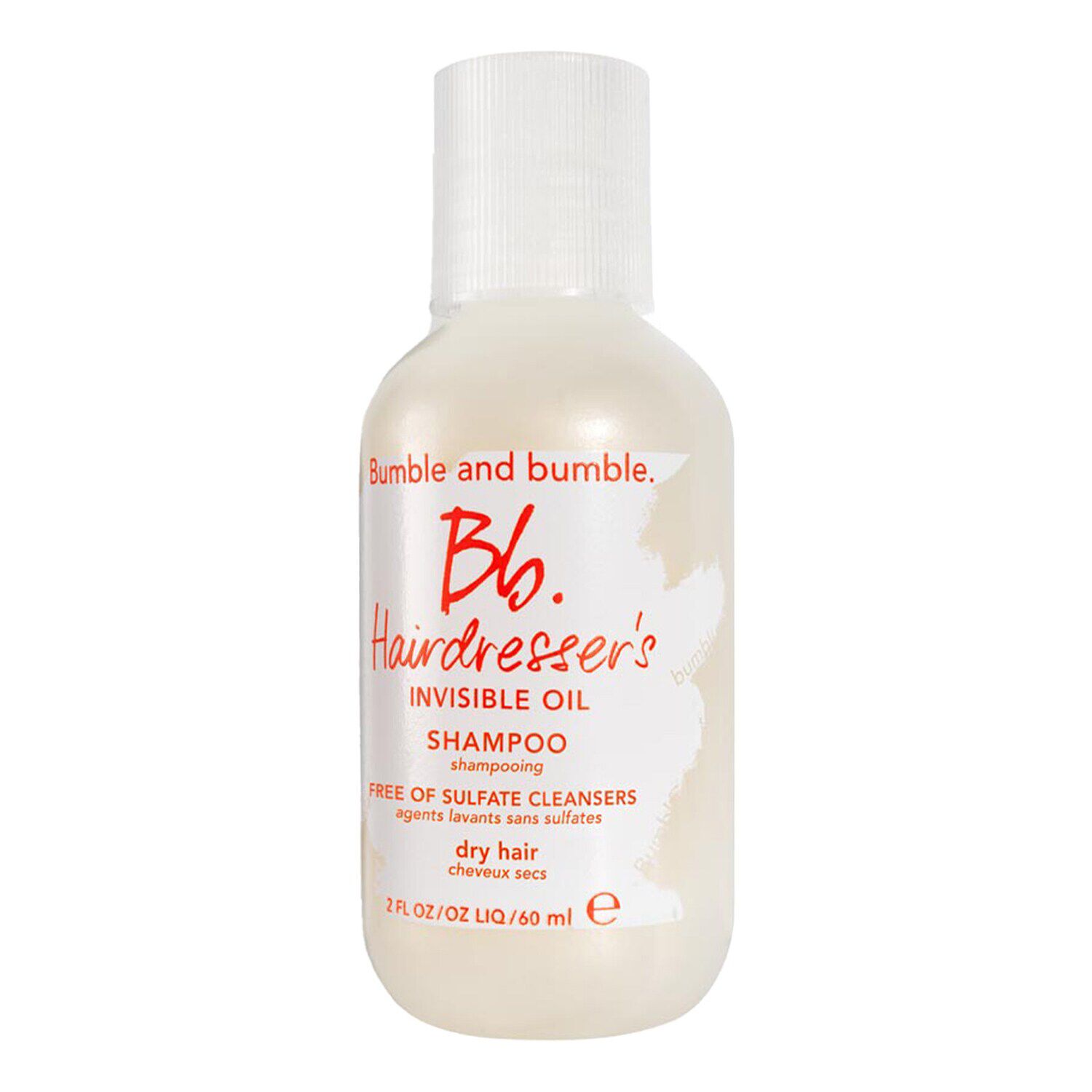 hairdresser's invisible oil shampoo - shampooing sans sulfate format voyage