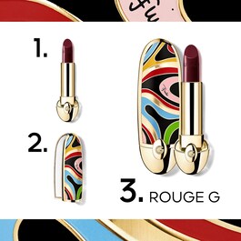 Rouge G Marmo Kiss - L'écrin bijou double miroir Édition Limitée