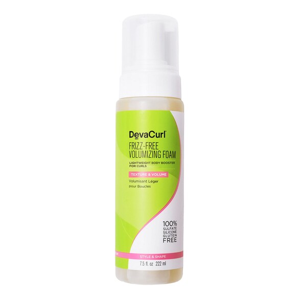Frizz-Free Volumizing Foam - Volumisant léger pour boucles, DEVACURL