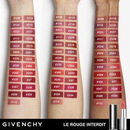 Le Rouge Interdit Intense Silk - Rouge à lèvres fini soyeux, couleur lumineuse