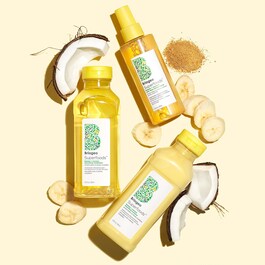 Superfoods - Spray Texturisant Pour Ondulations A La Banane + Noix De Coco