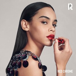 Rouge Rabanne Famous Lipcolor - Rouge à lèvres métallique hydratant