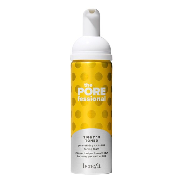 The POREfessional Tight 'n Toned - Tonique Mousse AHA + PHA Réducteur de pores, BENEFIT COSMETICS