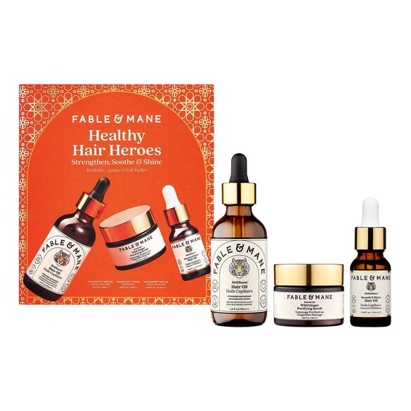 Healthy Hair Heroes - Coffret hydratant pour cheveux et cuir chevelu , FABLE & MANE