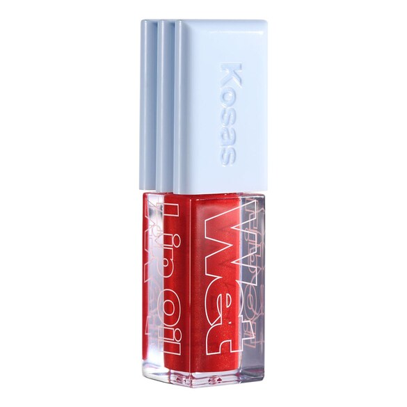 Wet Lip Oil - Gloss repulpant enrichi en peptides, KOSAS