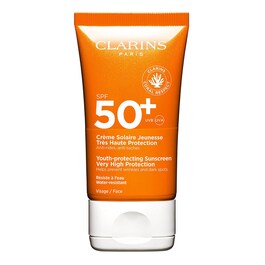 Crème Solaire Jeunesse - Très Haute Protection Visage SPF 50+ 