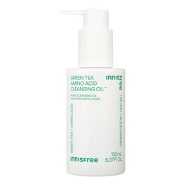 Huile Nettoyante Démaquillante Thé Vert et Acide Aminé - Nettoyant Visage